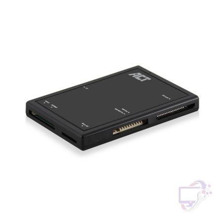 ACT AC6370 | USB 3.2 Gen1 Geheugenkaartlezer | Type-A | Zwart