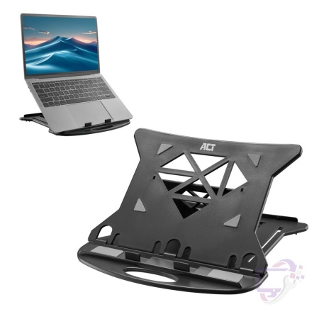 ACT AC8150 | Laptopstandaard | Inklapbaar en Verstelbaar in 7 Hoogtestanden