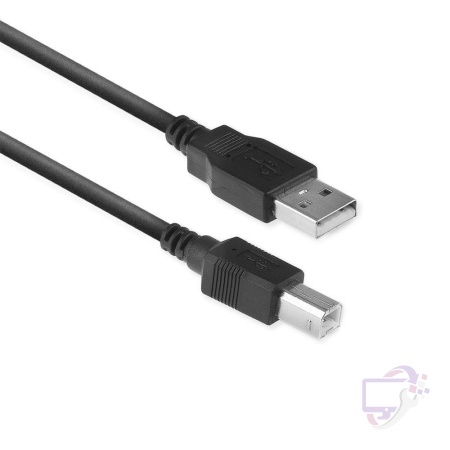 ACT AC3045 | USB 2.0 Kabel | USB-A naar USB-B | 5m | Zwart