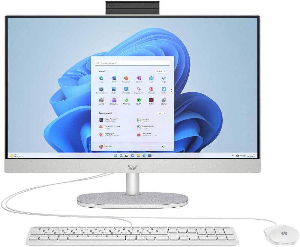 HP All-in-One 24-cr0041ny | 23.8'' Full HD IPS | Intel Core i7-1335U | 16GB | 512GB | W11 Professional - 0